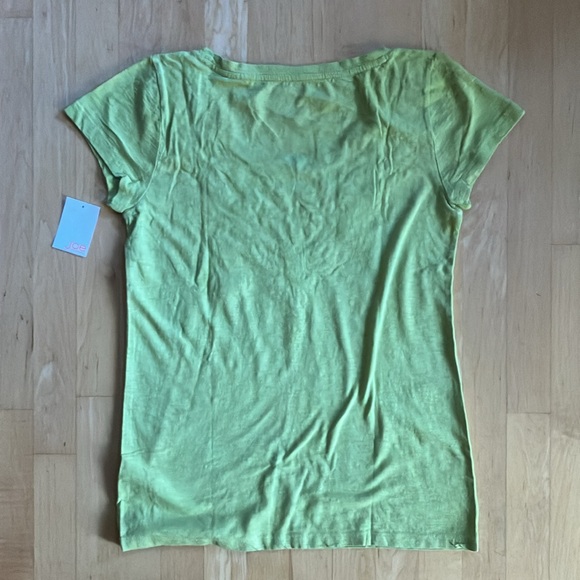 3/$20 NEW Joe Fresh light green 100% cotton t-shirt Large - Picture 9 of 10